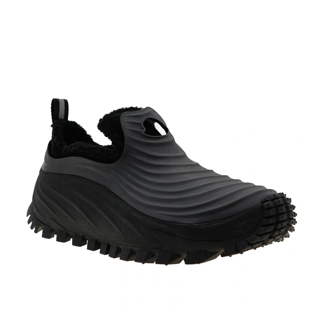 Moncler Acqua Rain Boots Shoes Sneakers Black Size 43 / 10 US New